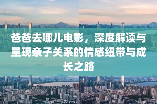 爸爸去哪儿电影，深度解读与呈现亲子关系的情感纽带与成长之路