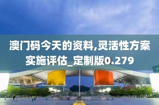 澳门码今天的资料,灵活性方案实施评估_定制版0.279