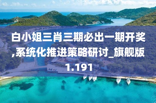 白小姐三肖三期必出一期开奖,系统化推进策略研讨_旗舰版1.191