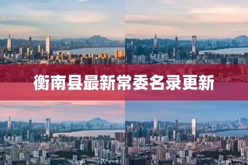 衡南县最新常委名录更新