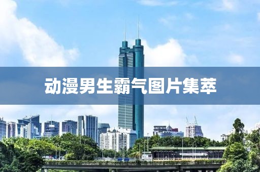 动漫男生霸气图片集萃