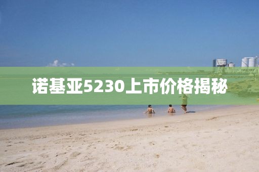 诺基亚5230上市价格揭秘