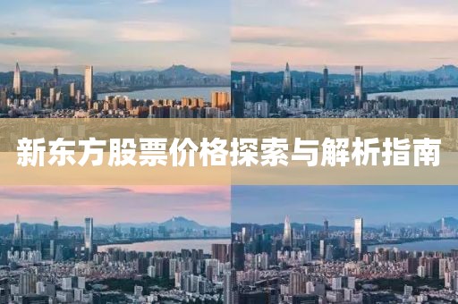 新东方股票价格探索与解析指南