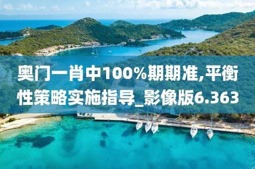 奥门一肖中100%期期准,平衡性策略实施指导_影像版6.363