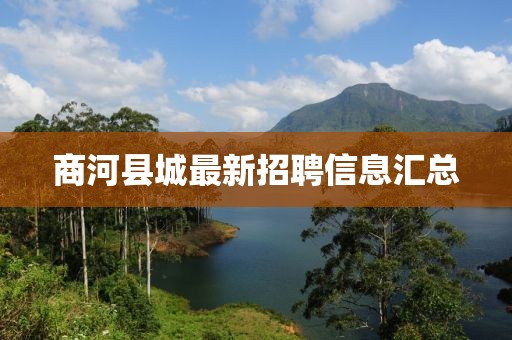 商河县城最新招聘信息汇总