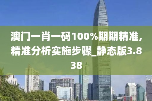 澳门一肖一码100%期期精准,精准分析实施步骤_静态版3.838