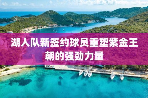 湖人队新签约球员重塑紫金王朝的强劲力量