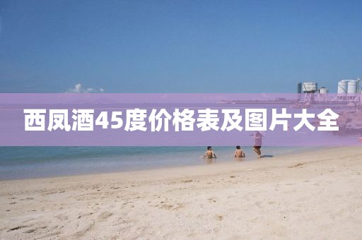 西凤酒45度价格表及图片大全