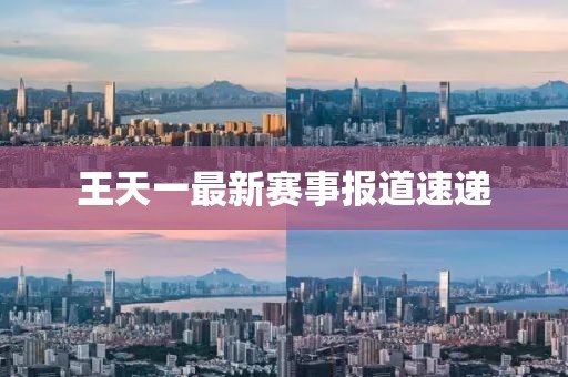 王天一最新赛事报道速递