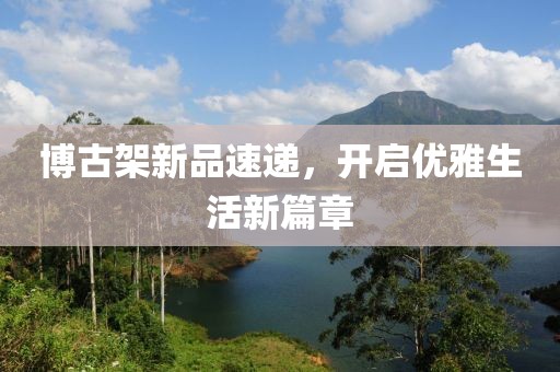 博古架新品速递，开启优雅生活新篇章