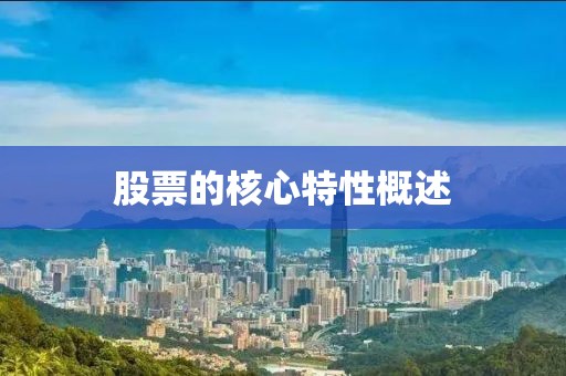 股票的核心特性概述