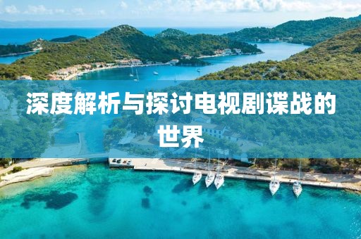 深度解析与探讨电视剧谍战的世界
