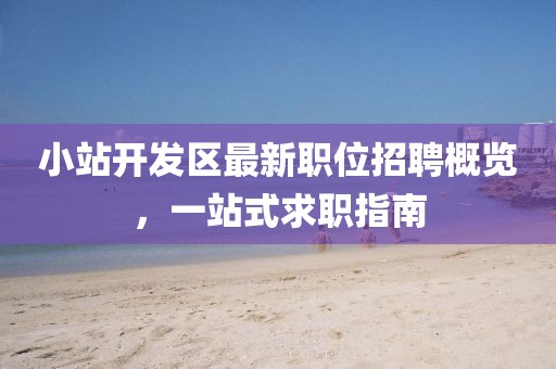 小站开发区最新职位招聘概览，一站式求职指南