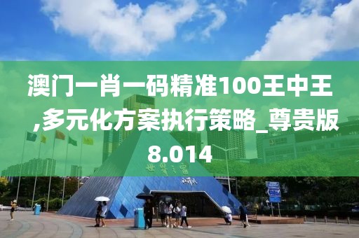 澳门一肖一码精准100王中王  ,多元化方案执行策略_尊贵版8.014