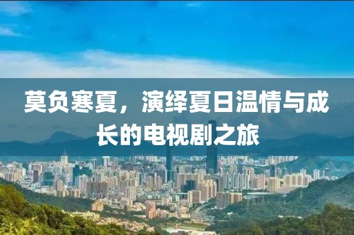 莫负寒夏，演绎夏日温情与成长的电视剧之旅