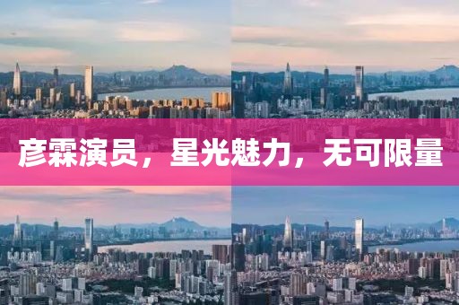 彦霖演员，星光魅力，无可限量