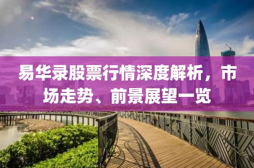 易华录股票行情深度解析，市场走势、前景展望一览