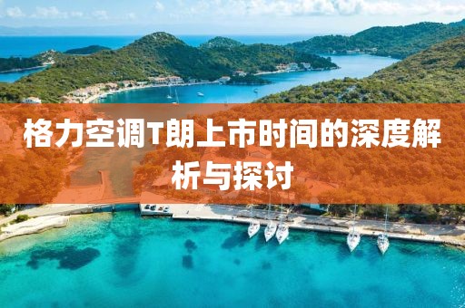 格力空调T朗上市时间的深度解析与探讨