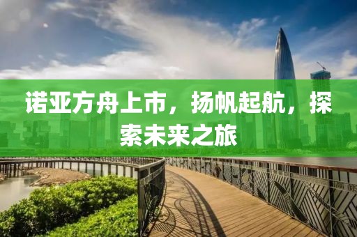 诺亚方舟上市，扬帆起航，探索未来之旅