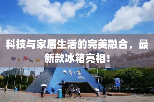 科技与家居生活的完美融合，最新款冰箱亮相！