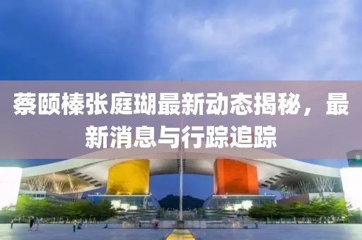 蔡颐榛张庭瑚最新动态揭秘，最新消息与行踪追踪