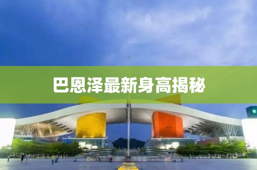 巴恩泽最新身高揭秘