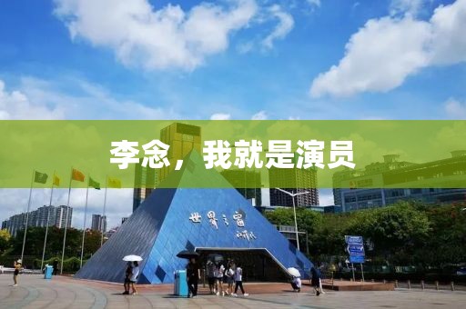 李念，我就是演员