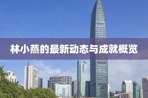林小燕的最新动态与成就概览