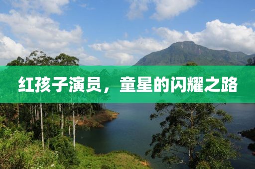 红孩子演员，童星的闪耀之路