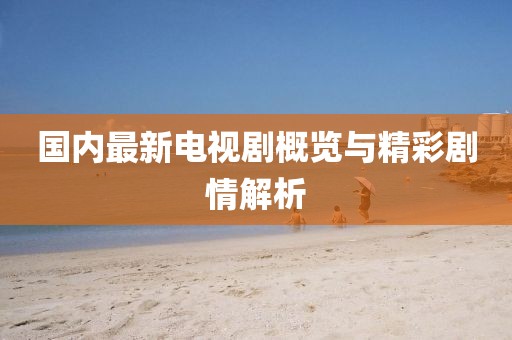 国内最新电视剧概览与精彩剧情解析
