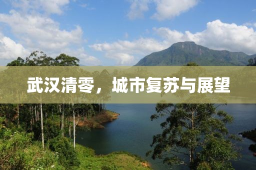 武汉清零，城市复苏与展望