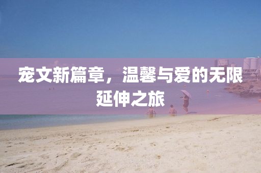 宠文新篇章，温馨与爱的无限延伸之旅