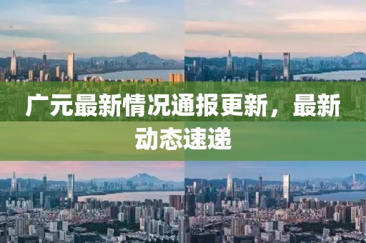 广元最新情况通报更新，最新动态速递