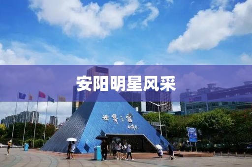 安阳明星风采