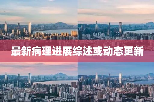 最新病理进展综述或动态更新