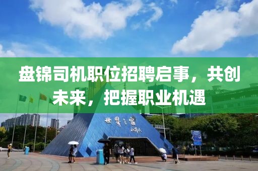 盘锦司机职位招聘启事，共创未来，把握职业机遇
