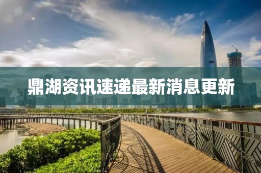 鼎湖资讯速递最新消息更新