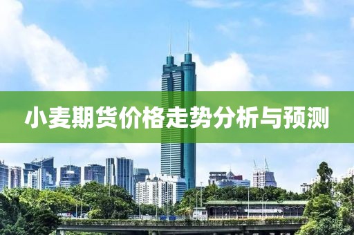 小麦期货价格走势分析与预测