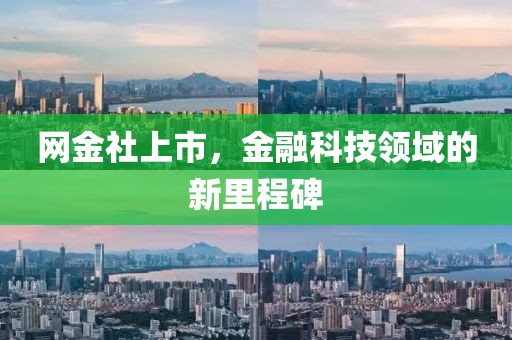 网金社上市，金融科技领域的新里程碑