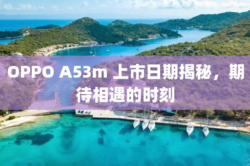 OPPO A53m 上市日期揭秘，期待相遇的时刻