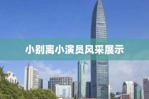 小别离小演员风采展示