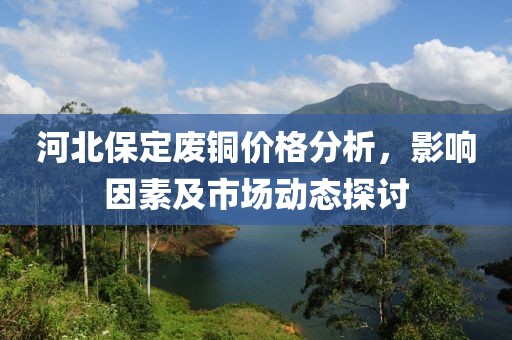 河北保定废铜价格分析，影响因素及市场动态探讨