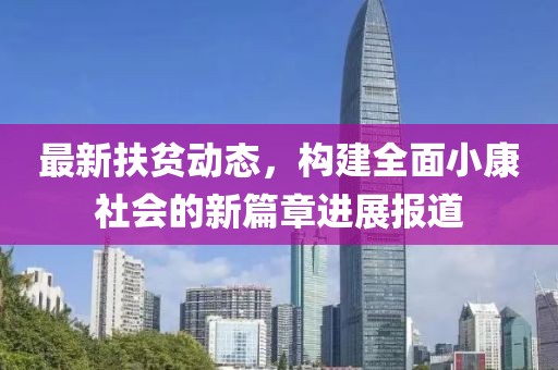 最新扶贫动态，构建全面小康社会的新篇章进展报道