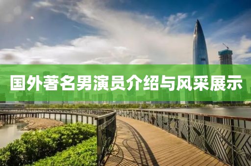 国外著名男演员介绍与风采展示