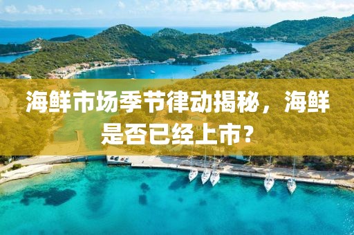 海鲜市场季节律动揭秘，海鲜是否已经上市？