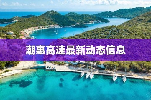 潮惠高速最新动态信息