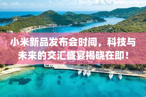 小米新品发布会时间，科技与未来的交汇盛宴揭晓在即！