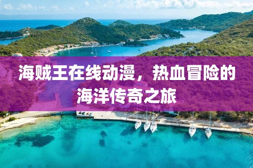 海贼王在线动漫，热血冒险的海洋传奇之旅