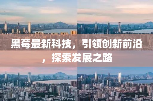 黑莓最新科技，引领创新前沿，探索发展之路