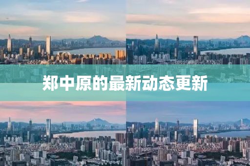 郑中原的最新动态更新